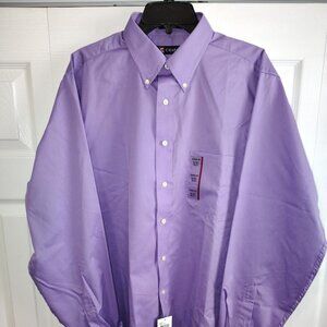 Men's Chaps Classic Fit long-sleeve, 'blue violet' color, dress/casual shirt